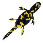 модулно оригами саламандър Modular origami Salamander