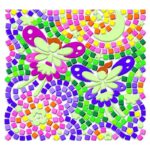 мозайка за стъкло светещи фей Window Mosaic Glow Fairy подредена