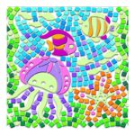 мозайка за стъкло светещо морско дъно Window Mosaic Glow Sealife подредена