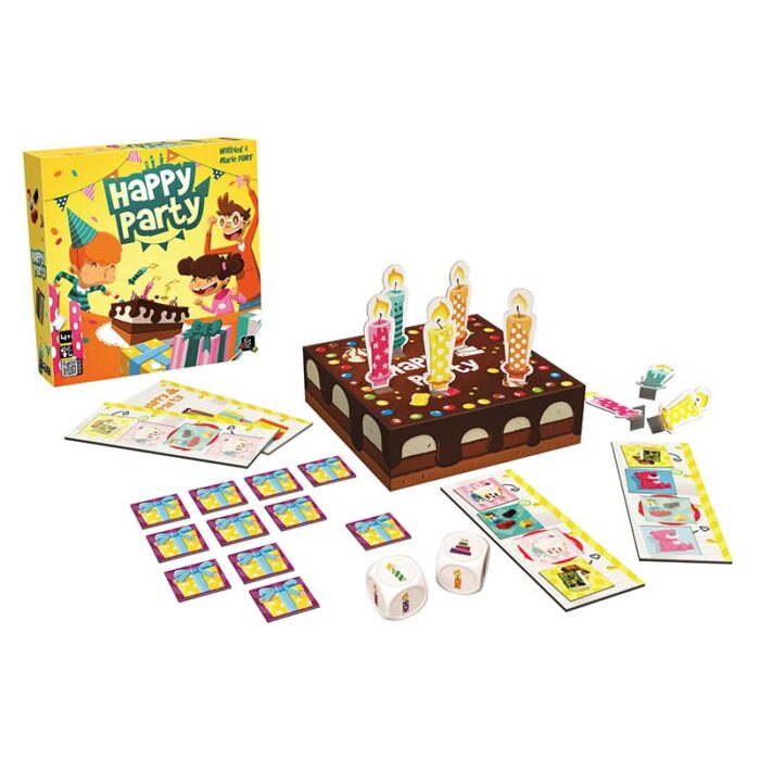 настолна игра Happy Party кутя и съдържание