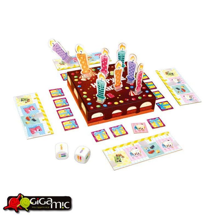 настолна игра Happy Party торта и карти