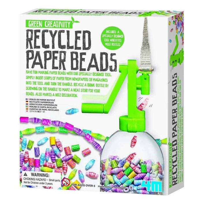 образоватерен комплект Recycling Paper Beads маниста от хартия кутия