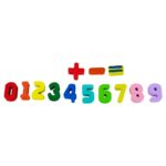 Детска игра - Образователна дъска 5 в 1 - Монтесори цефри и числа