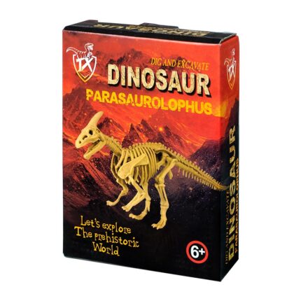 Дино свят – Изкопай скелет на динозавър – Парасауролофус