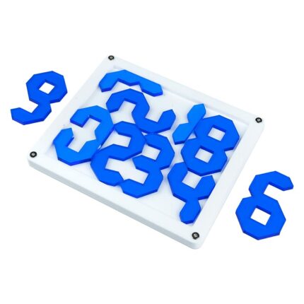 IQ Puzzle - Number - Логически пъзел за нареждане попълни пъзела