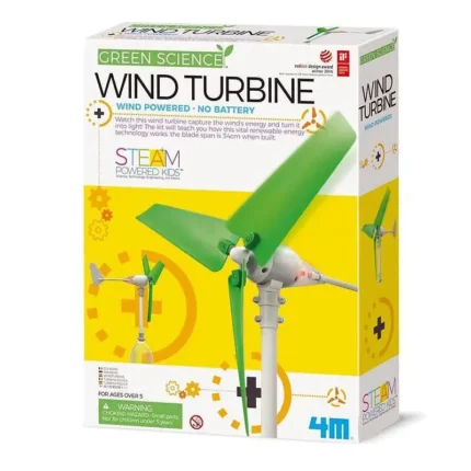 Зелена наука-Вятърна турбина