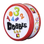 Детска настолна игра с карти -Dobble 123 Цифри и Форми