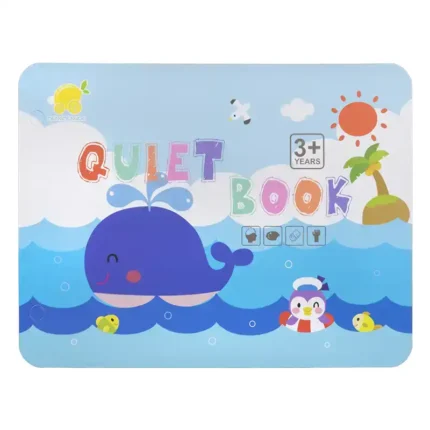 Детска образователна игра-Тиха книжка Детска фантазия Монтесори Quiet Book