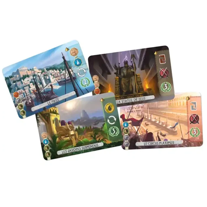 Настолна игра 7 Wonders Duel 7 чудеса