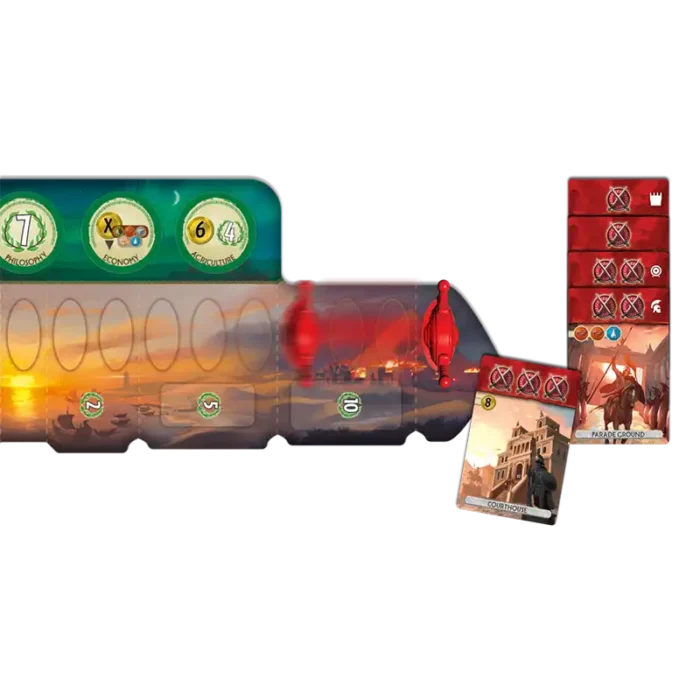 Настолна игра 7 Wonders Duel карти