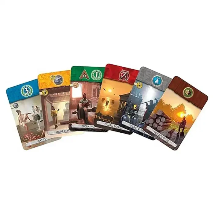 Настолна игра 7 Wonders Duel карти