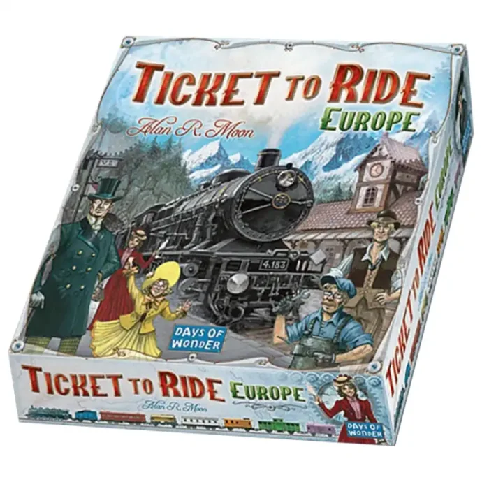 Настолна игра-Ticket To Ride Europe days of wonder