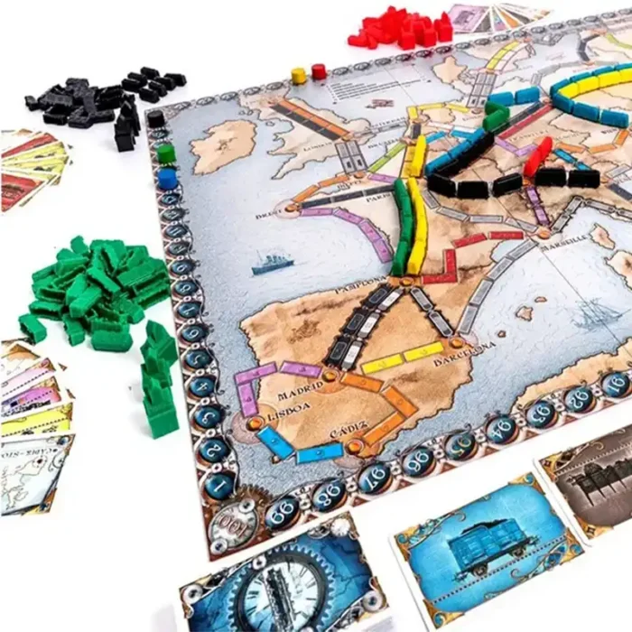 Настолна игра-Ticket To Ride Europe days of wonder Билет за пътуване Европа