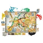 Настолна игра-Ticket To Ride Europe days of wonder игрално поле