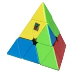 Кубче Рубик Пирамида–Pyraminx MoYu разбъркана