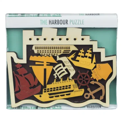 Логически дървен пъзел-The Harbour Puzzle-Constantin