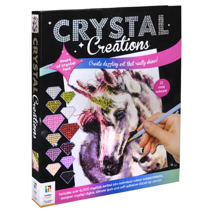 Направи си сам-Диамантен гоблен-Еднорог-Crystal Creation