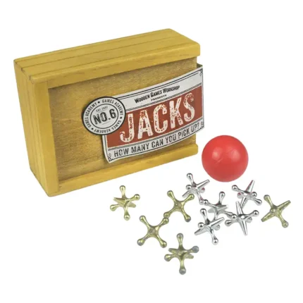 Настолна игра Jacks-Топче и Кръстчета-Игра за сръчност