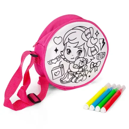 Творческа игра-Детска чанта за оцветяване