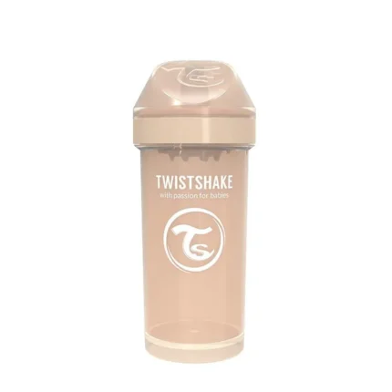 detska chasha s sheykar-Twistshake 360 ml 12 mesetsa bezhova (2)