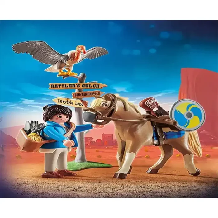 detski konstruktor Playmobil-marla s kon (4)