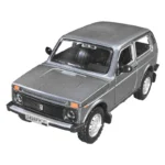 Метална количка-LADA NIVA 4x4-Pull Back-Сив