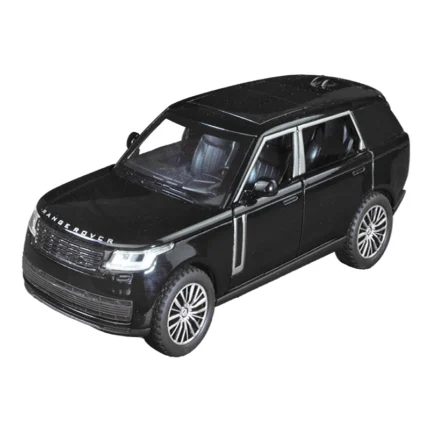 Метална количка-Range Rover HY 017-Pull Back-Черен