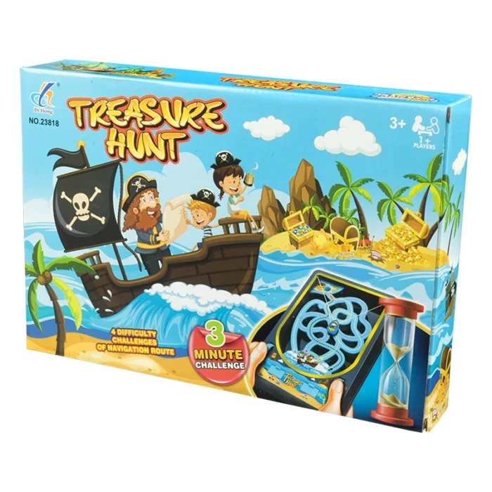 Аркадна игра с топче-Treasure Hunt-Pirate Maze ball