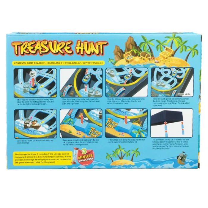 Аркадна игра с топче-Treasure Hunt-Pirate Maze ball-кутия