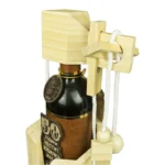 Дървена Логическа игра-Wine Bottle Puzzle-3D Пъзел-Пъзел за бутилка