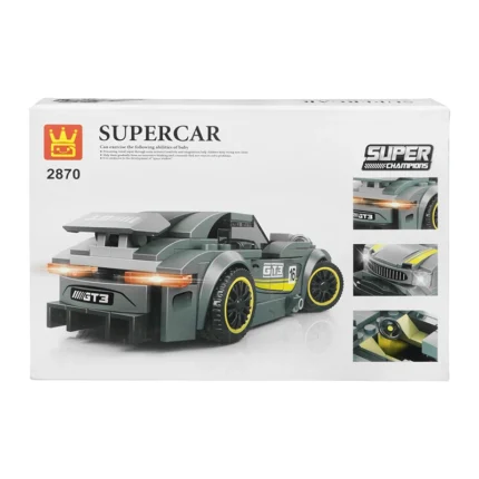 Конструктор кола–Nissan GT3–Supercar-Lego