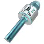 Детски караоке микрофон-син-5